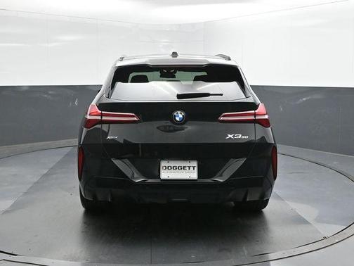 Black Sapphire Metallic 2026 BMW X3 30 xDrive