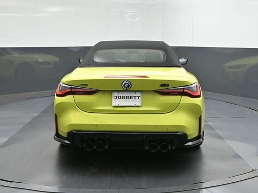 Yellow 2023 BMW M4 Competition xDrive