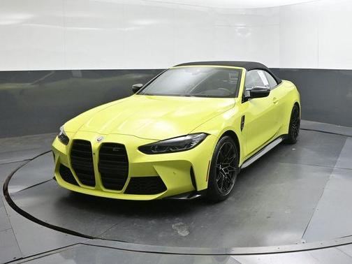 Yellow 2023 BMW M4 Competition xDrive
