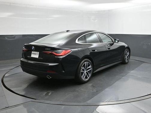 Black Sapphire Metallic 2024 BMW 430 Gran Coupe i xDrive