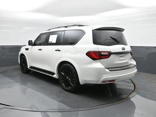 Moonstone White 2021 INFINITI QX80 SENSORY