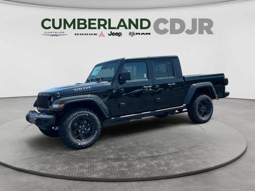 Black Clearcoat 2026 Jeep Gladiator Willys 4x4