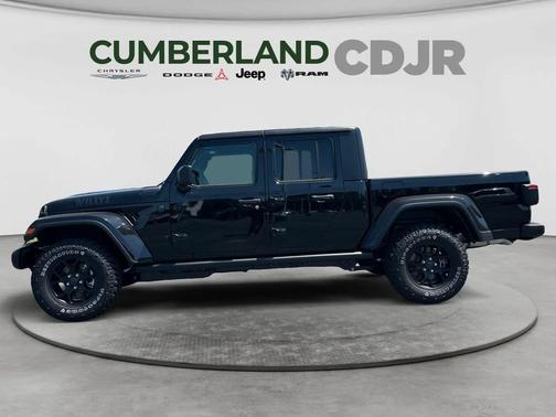 Black Clearcoat 2026 Jeep Gladiator Willys 4x4
