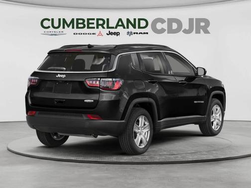 Diamond Black Crystal Pearlcoat 2022 Jeep Compass Latitude