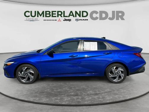 Intense Blue 2025 Hyundai ELANTRA Sport