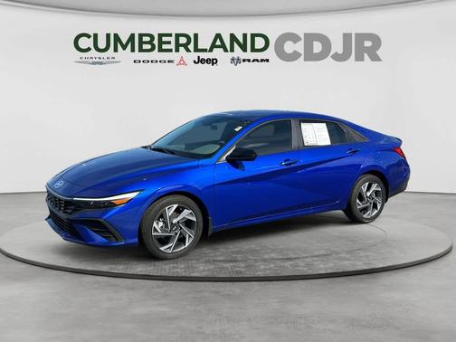 Intense Blue 2025 Hyundai ELANTRA Sport