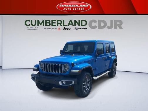 Hydro Blue Pearlcoat 2026 Jeep Wrangler 4-Door Sahara 4x4