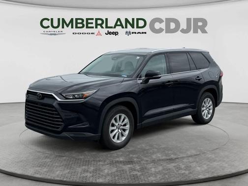 Midnight Black Metallic 2024 Toyota Grand Highlander Hybrid XLE
