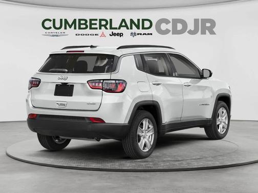Bright White Clearcoat 2022 Jeep Compass Latitude