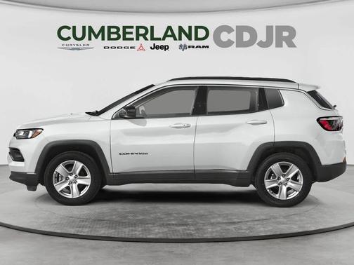 Bright White Clearcoat 2022 Jeep Compass Latitude
