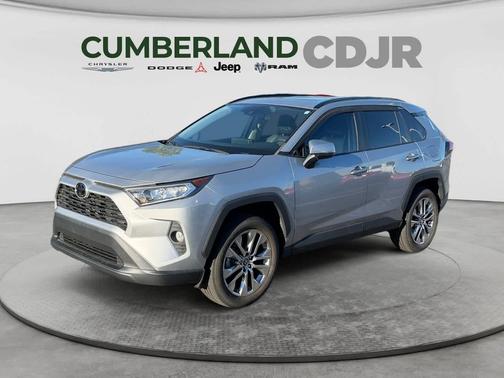 Silver Sky Metallic 2021 Toyota RAV4 XLE Premium