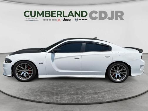 White Knuckle Clearcoat 2019 Dodge Charger Scat Pack