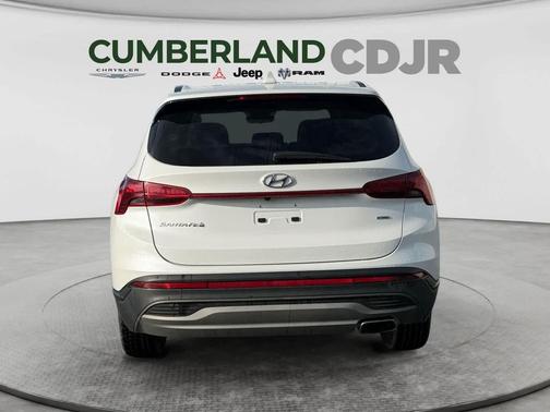 Quartz White 2021 Hyundai SANTA FE SE