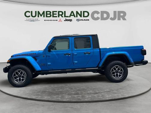 Hydro Blue Pearlcoat 2025 Jeep Gladiator Rubicon