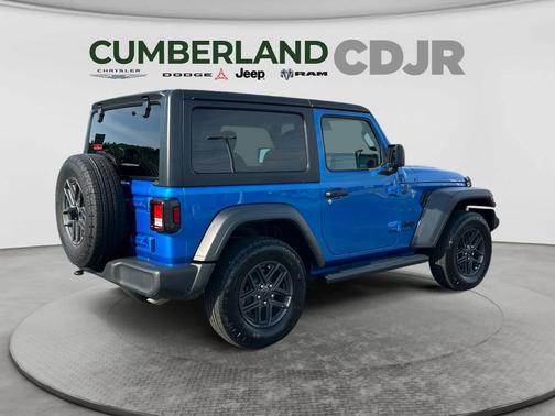 Hydro Blue Pearlcoat 2024 Jeep Wrangler Sport S