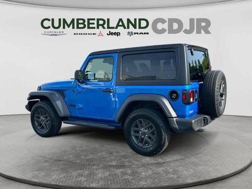 Hydro Blue Pearlcoat 2024 Jeep Wrangler Sport S