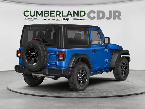 Hydro Blue Pearlcoat 2024 Jeep Wrangler Sport S