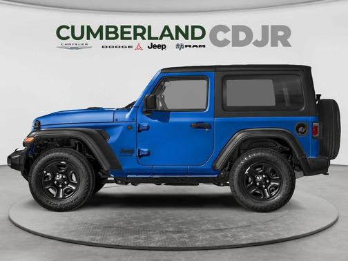 Hydro Blue Pearlcoat 2024 Jeep Wrangler Sport S