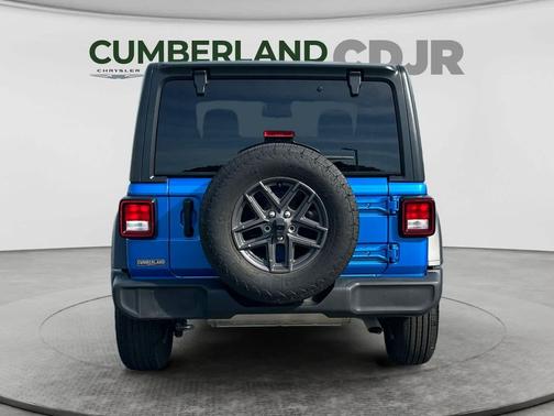 Hydro Blue Pearlcoat 2024 Jeep Wrangler Sport S