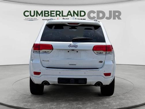 Bright White Clearcoat 2017 Jeep Grand Cherokee Overland