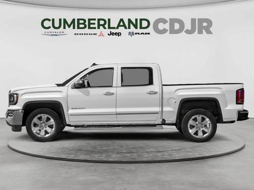 Summit White 2018 GMC Sierra 1500 SLT