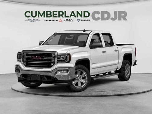 Summit White 2018 GMC Sierra 1500 SLT