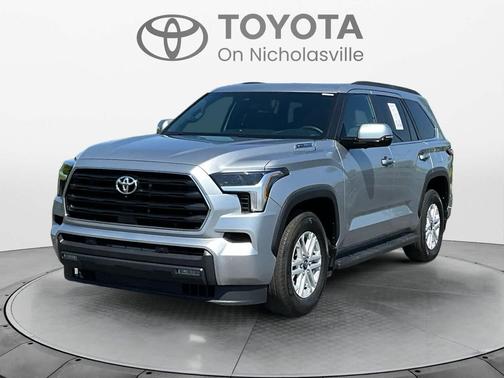 Celestial Silver Metallic 2025 Toyota Sequoia SR5