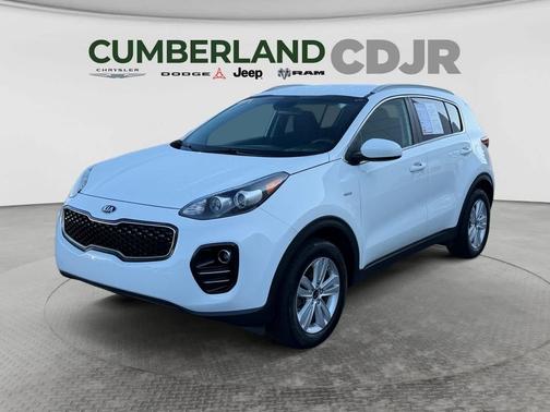 Clear White 2019 Kia Sportage LX