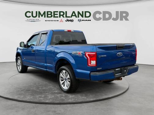 Lightning Blue 2017 Ford F-150 XL