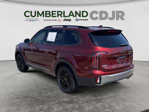 Dawning Red 2023 Kia Telluride EX X-Line