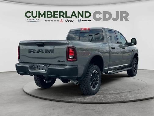 Ceramic Gray Clearcoat 2026 RAM 2500 Warlock Crew Cab 4x4 6'4' Box