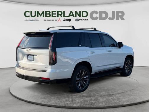 Crystal White Tricoat 2021 Cadillac Escalade Sport Platinum