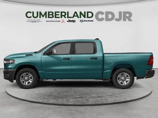 Serrano Green Metallic 2026 RAM 1500 Warlock Crew Cab 4x4 5'7' Box