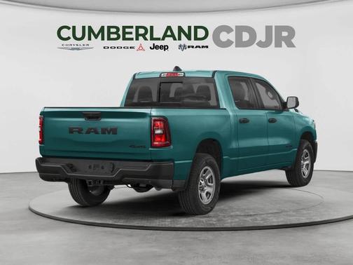 Serrano Green Metallic 2026 RAM 1500 Warlock Crew Cab 4x4 5'7' Box