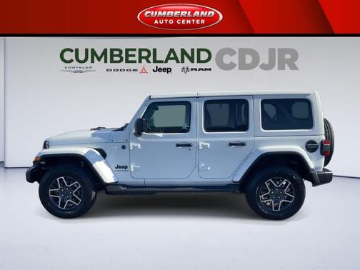 bright white clearcoat 2026 Jeep Wrangler 4-Door Sahara 4x4