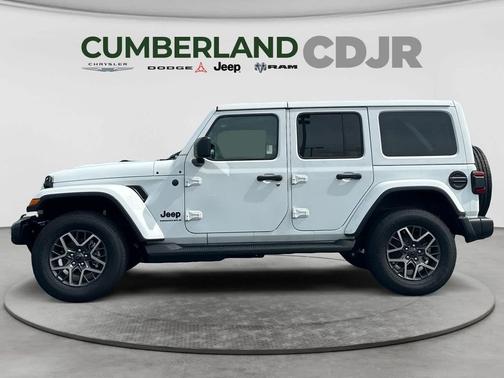 bright white clearcoat 2026 Jeep Wrangler 4-Door Sahara 4x4