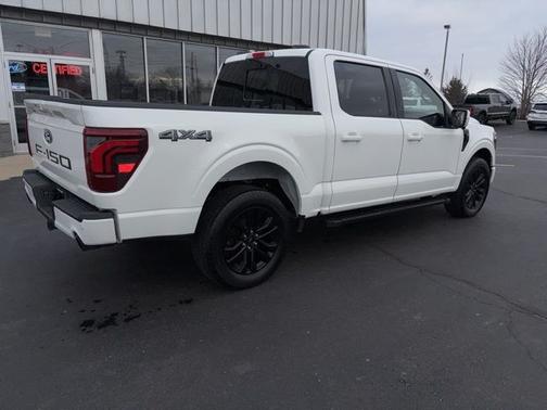 STAR WHITE METALLIC TRICOAT 2024 Ford F-150 LARIAT