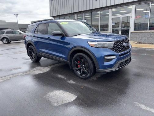 ATLAS BLUE METALLIC 2023 Ford Explorer ST