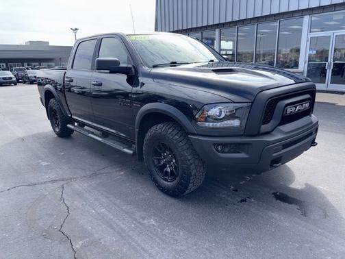 Brilliant Black Crystal Pearlcoat 2017 RAM 1500 REBEL Truck