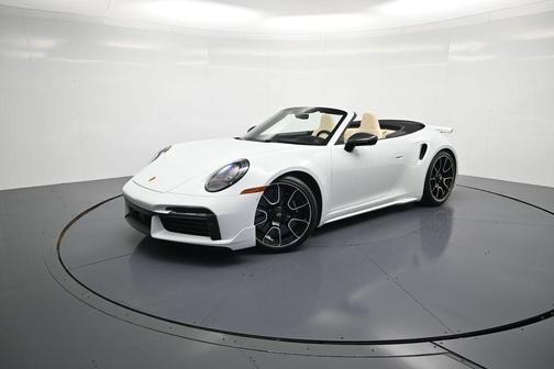 Carrara White Metallic 2023 Porsche 911 Turbo S
