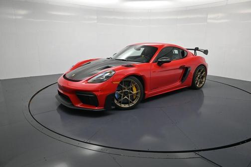 Red 2025 Porsche 718 Cayman GT4 RS