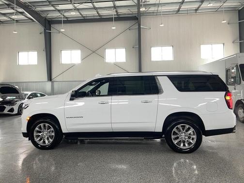 Summit White 2023 Chevrolet Suburban Premier