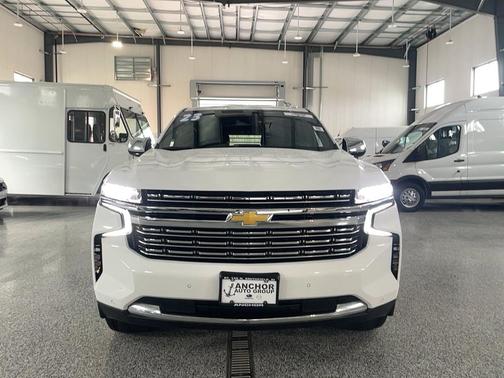 Summit White 2023 Chevrolet Suburban Premier