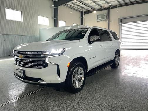 Summit White 2023 Chevrolet Suburban Premier