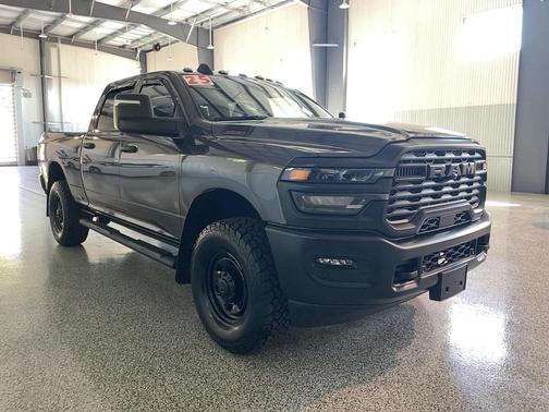 Granite Crystal Metallic Clearcoat 2025 RAM 2500 Tradesman Crew Cab 4x4 6'4' Box