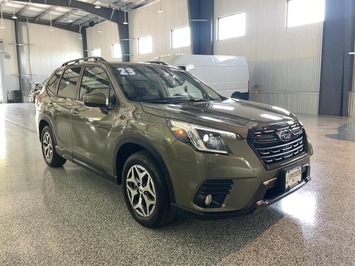 Autumn Green Metallic 2023 Subaru Forester Premium