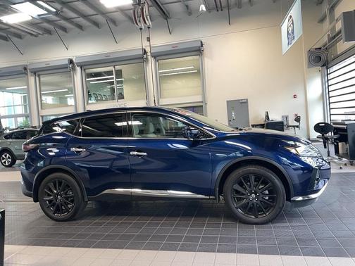 Deep Ocean Blue Pearl 2024 Nissan Murano SL Intelligent AWD