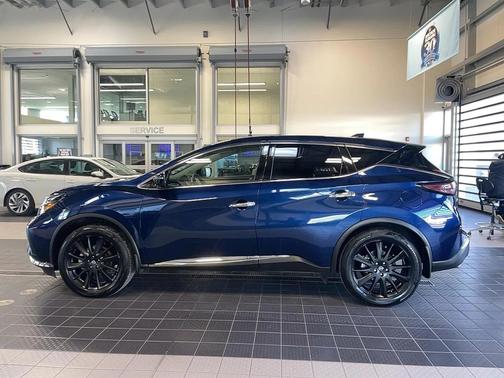 Deep Ocean Blue Pearl 2024 Nissan Murano SL Intelligent AWD