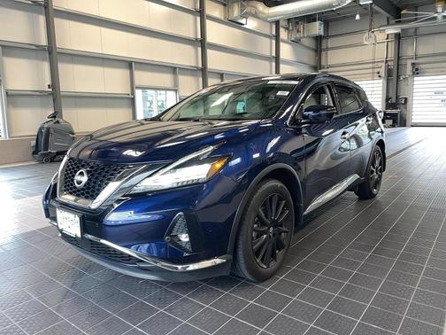 Deep Ocean Blue Pearl 2024 Nissan Murano SL Intelligent AWD