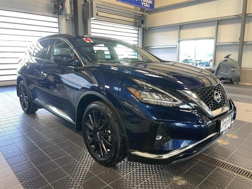 Deep Ocean Blue Pearl 2024 Nissan Murano SL Intelligent AWD